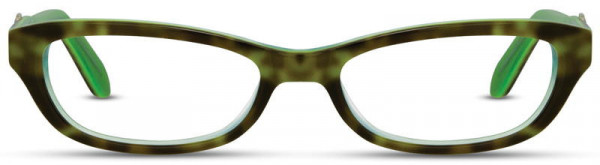 David Benjamin All Heart Eyeglasses, 2 - Green Tortoise / Kelly