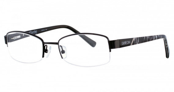 Dereon DOC321 Eyeglasses, 001 Shiny Black