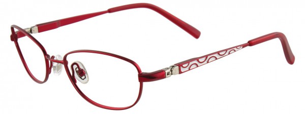 EasyTwist ET946 Eyeglasses, 030 MATT RUBY RED