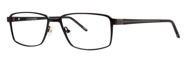 Jhane Barnes QUADRATIC Eyeglasses, Black