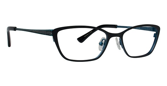 XOXO Bombshell Eyeglasses, BKBL Black Blue