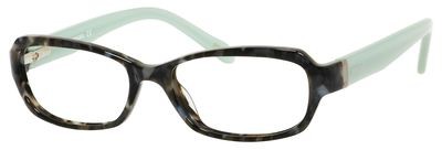 Fossil Elyssa Eyeglasses, 0FU4(00) Black Tortoise Mint