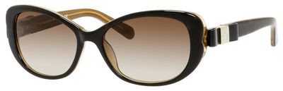 Kate Spade Chandra/S Sunglasses, 0X54(Y6) Havana Gold