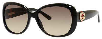 Gucci Gucci 3644/S Sunglasses, 0D28(ED) Shiny Black