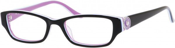 Juicy Couture JU 909 Eyeglasses, 0W46 Black Multi Striped