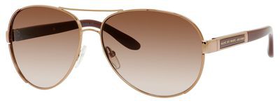 Marc by Marc Jacobs MMJ 378/S Sunglasses, 01RT(JD) Red Gold