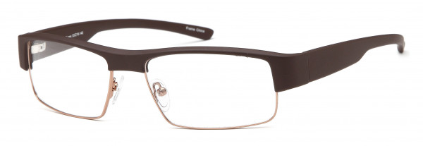 Di Caprio DC120 Eyeglasses, Brown