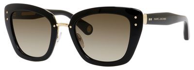 Marc Jacobs Marc Jacobs 506/S Sunglasses, 00NQ(HA) Gold / Shiny Black