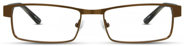 David Benjamin DB-163 Eyeglasses, 3 - Brown / Smoke