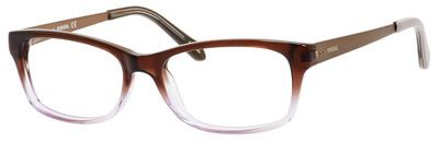 Fossil Sammy Eyeglasses, 0AGJ(00) Brown Violet