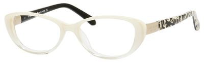 Kate Spade Finley Eyeglasses, 0W12(00) Ivory Fade