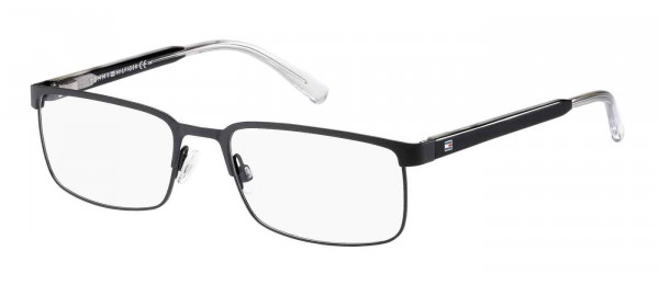Tommy Hilfiger TH 1235 Eyeglasses, 0FSW MATTEBLACKCRYST