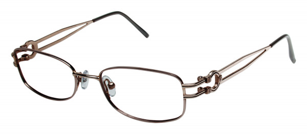 Tura R315 Eyeglasses, Brown (BRN)