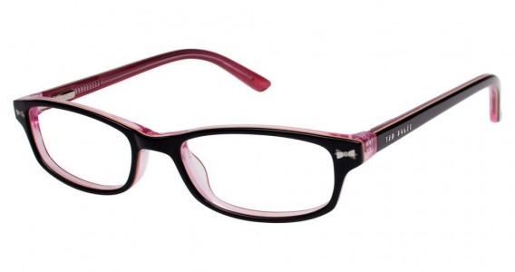 Ted Baker B901 Eyeglasses, Black/Rose (BLK)