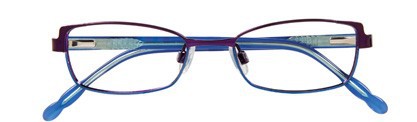 Jessica McClintock JMC 423 Eyeglasses, Eggplant