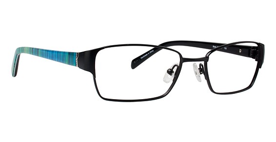 XOXO Frenzy Eyeglasses, BLCK Black