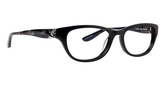 Badgley Mischka Francine Eyeglasses, BLK Black