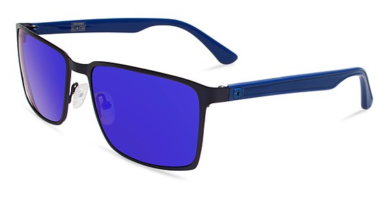 Converse B002 Sunglasses, Matte Blue Mirror