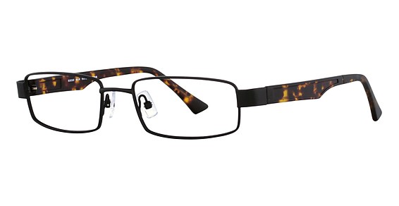 Van Heusen S332 Eyeglasses, BLK Black