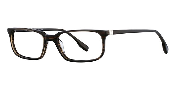 Van Heusen H108 Eyeglasses, BRN Brown