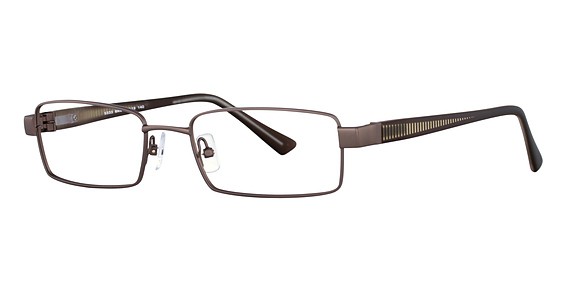 Van Heusen S333 Eyeglasses, BRN Brown