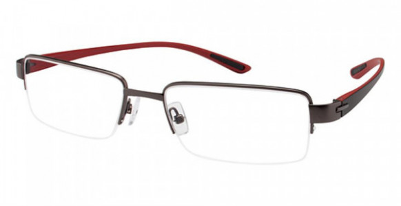 Van Heusen S334 Eyeglasses, Gunmetal