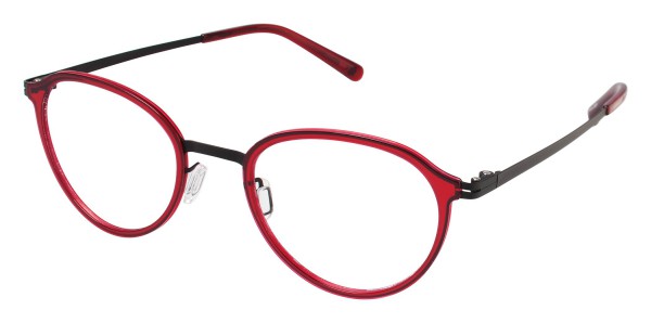 Modo 4045 Eyeglasses, BURGUNDY
