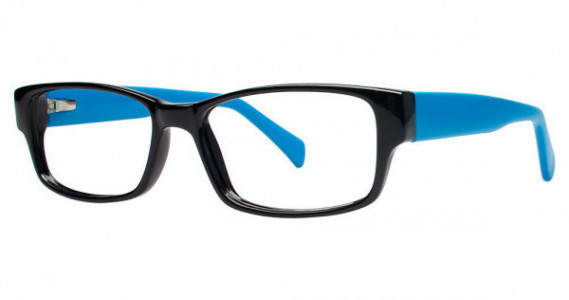 Modern Optical CHILL Eyeglasses, Black/Blue