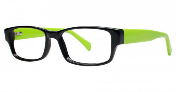 Modern Optical CHILL Eyeglasses, Black/Lime