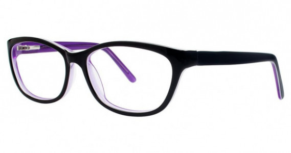Genevieve Gemma Eyeglasses, black/lilac