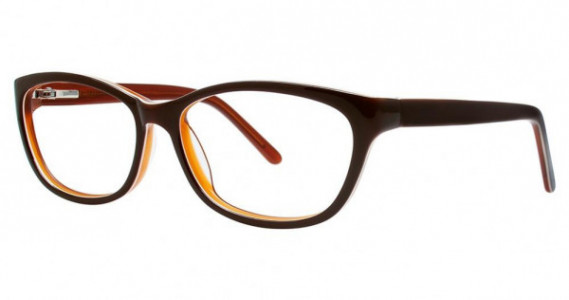 Genevieve Gemma Eyeglasses, brown/toffee