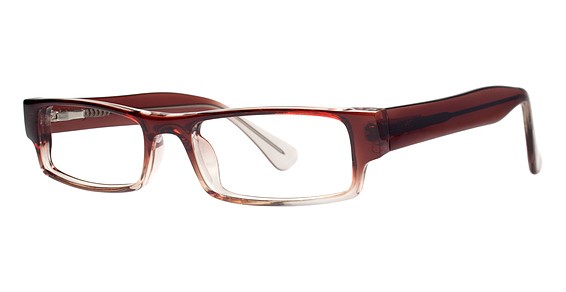 Modern Optical Reality Eyeglasses, Brown