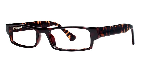 Modern Optical Reality Eyeglasses, Tortoise