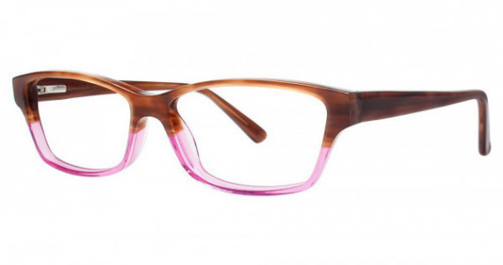 Genevieve INFUSION Eyeglasses, Brown/Pink