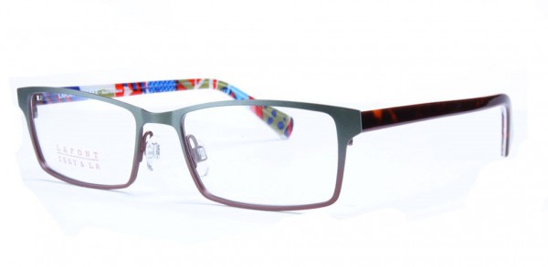 Lafont Issy & La Mars Eyeglasses, 442 Green
