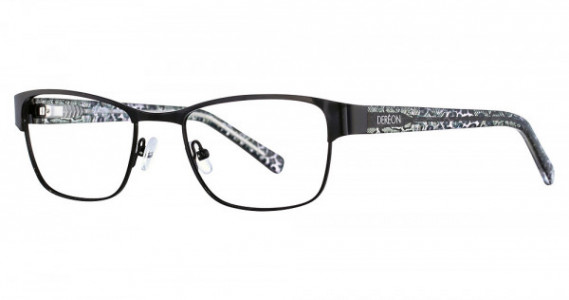 Dereon DOC 274 Eyeglasses, 001 Shiny Black