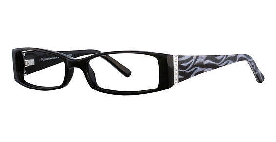 Allure Eyewear PLO 315 Eyeglasses, 001 Shiny Black