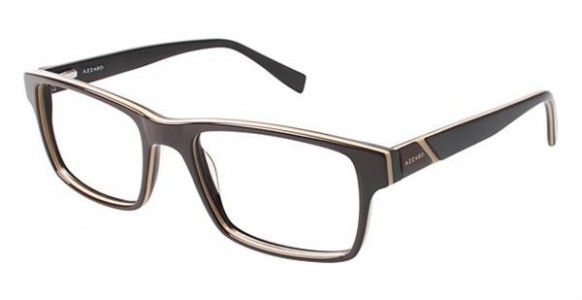Azzaro AZ30106 Eyeglasses, C2 BROWN
