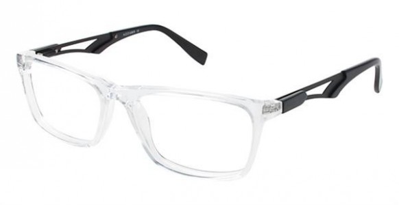 Azzaro AZ30112 Eyeglasses, C6 CLEAR/BLACK