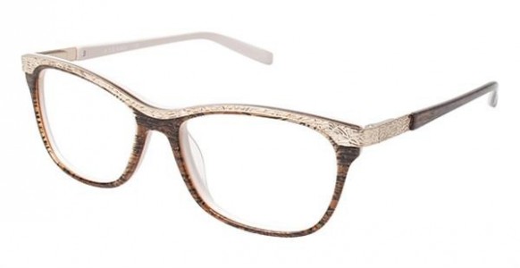 Azzaro AZ30126 Eyeglasses, C1 BROWN