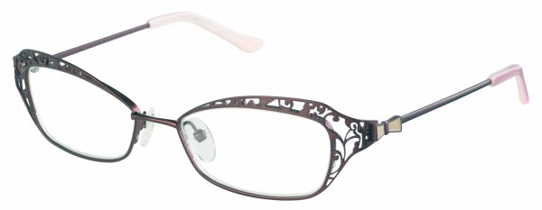 Chantal Thomass CT 14024 Eyeglasses, BROWN-PEACH (C1)