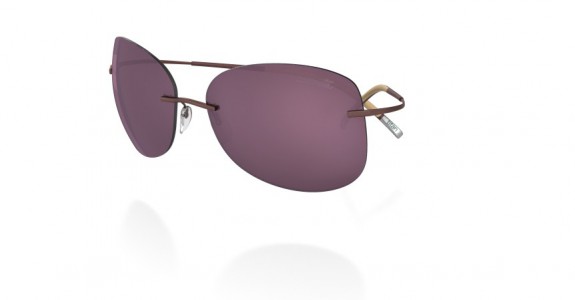 Silhouette TMA Icon 8144 Sunglasses, 6223 violet matte