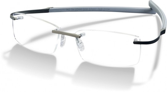TAG Heuer REFLEX METALLIC TEMPLES 0344 Eyeglasses, Sand / Carbon-Light Grey Temples (009)