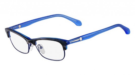 Calvin Klein CK5375 Eyeglasses, (314) HAVANA/BLUE