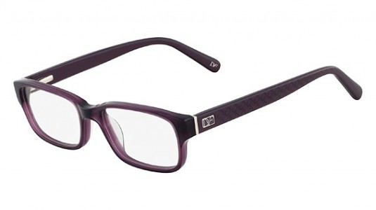 Diane Von Furstenberg DVF5046 Eyeglasses, 535 PURPLE CRYSTAL