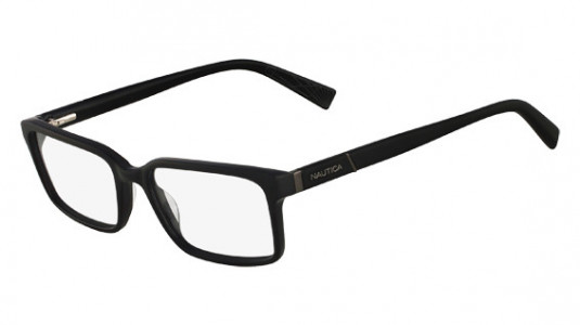 Nautica N8082 Eyeglasses, (301) BLACK FADE