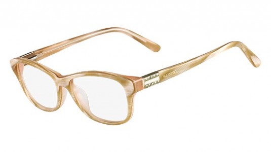 Valentino V2624 Eyeglasses, (262) BEIGE HORN/ROSE