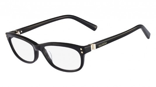 Valentino V2649 Eyeglasses, (001) BLACK