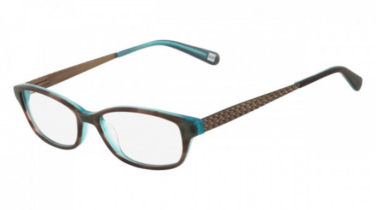 Nine West NW8000 Eyeglasses, (031) GREY BLUE H0RN