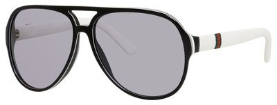 Gucci Gucci 1065/S Sunglasses, 04UQ(3R) Black Pmc White